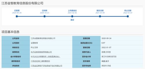金智教育科創(chuàng)板IPO折戟 歷時(shí)十月終以“終止注冊”落幕，人工智能基礎(chǔ)軟件開發(fā)前景何去何從？